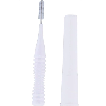 DentalPro mezizubní kartáček rovný 0,7 mm bílý, 10 kusů