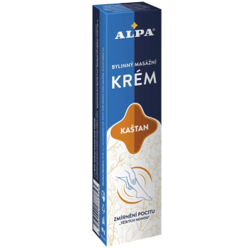 ALPA bylinný masážní krém Kaštan 40 ml