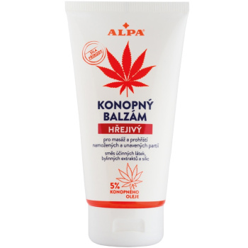 ALPA konopný balzám hřejivý 150 ml