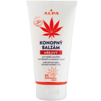 ALPA konopný balzám hřejivý 150 ml