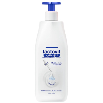 Lactovit vyživující tělové mléko na normální až suchou pokožku 400 ml