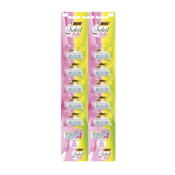 BIC Soleil Bella Colours dámská jednorázová holítka, závěsná karta 10 ks