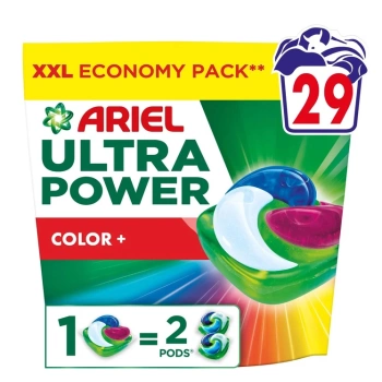 Ariel prací kapsle Ultra Power Color 29 ks