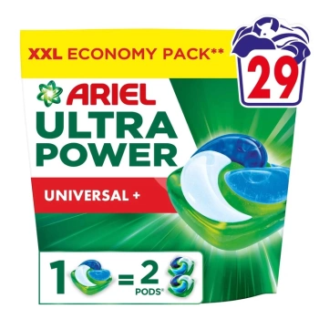 Ariel prací kapsle Ultra Power PODS Universal+ 29 kapslí