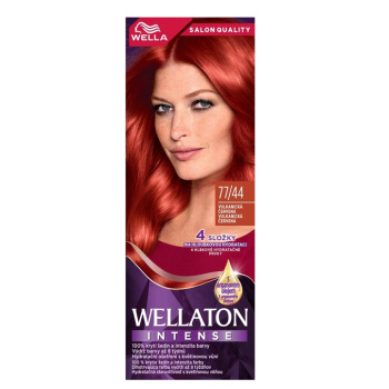Wella Wellaton krémová barva na vlasy Ohnivě červená 77/44