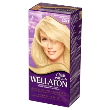 Wella Wellaton krémová barva na vlasy Velmi světlá popelavá blond 12/1