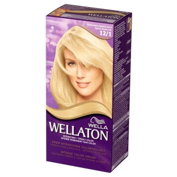 Wella Wellaton krémová barva na vlasy Velmi světlá popelavá blond 12/1