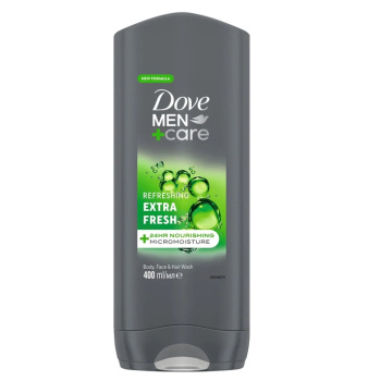 Dove Men+Care Extra Fresh sprchový gel pro muže 400 ml