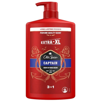 Old Spice Captain 3 v 1 sprchový gel pro muže, 1 000 ml