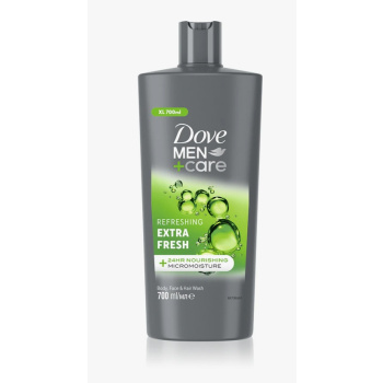 Dove Men+Care Extra Fresh sprchový gel pro muže, 700 ml