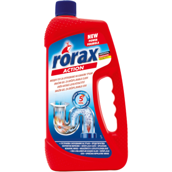 Rorax 2v1 gelový čistič odpadů, 1 l