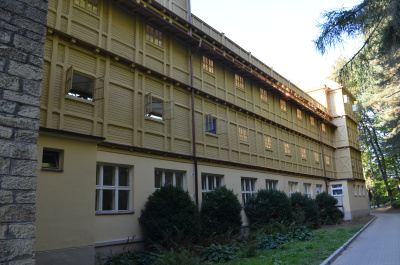 Sanatorium Jevíčko - nátěry dřevěných podlah a dřevěných konstrukcí