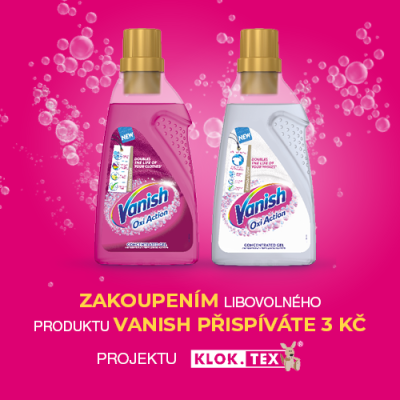 Podpořte s Vanishem projekt KLOK.TEX