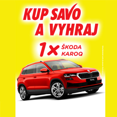 Nakupte SAVO a vyhrajte!