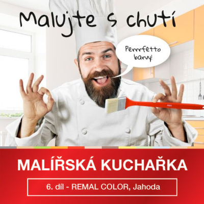 MALÍŘSKÁ KUCHAŘKA - 6. díl - REMAL COLOR, Jahoda