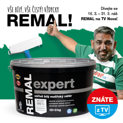 VŠE BÍLÝ – VŠE ČISTÝ, VŽDYCKY REMAL!