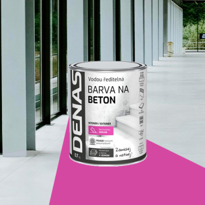Barvy na beton od firmy Denas