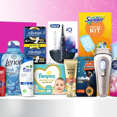 Soutěžte s P&G a získejte odměny a peníze zpět