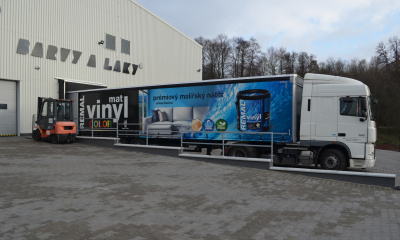 Slavnostní představení logistického centra BARVY A LAKY TELURIA, s.r.o.
