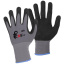 Ica pracovní rukavice, máčené v nitrilu šedo-černé, velikost 7, 1 pár