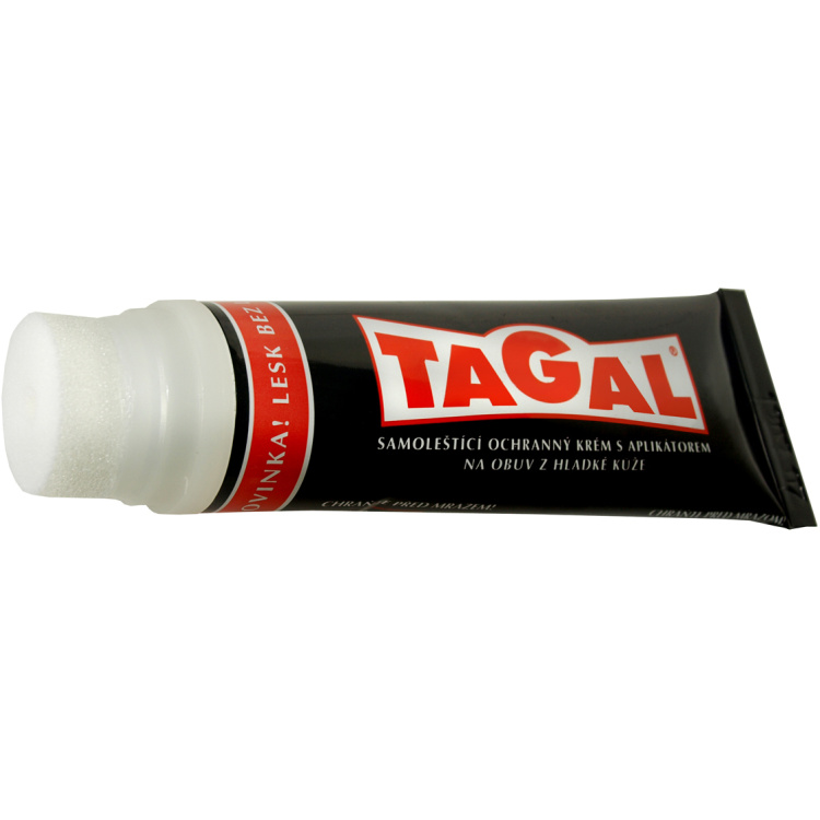 Druchema Tagal bezbarvý samolešticí ochranný krém na obuv, 50 g