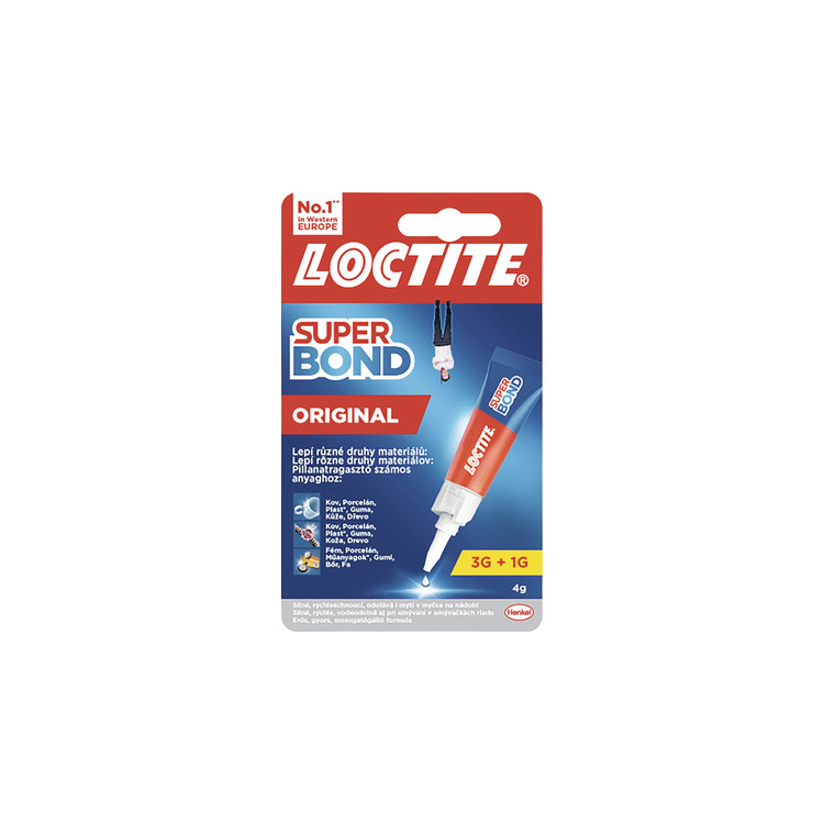 Loctite Super Attak univerzální vteřinové lepidlo, 4 g