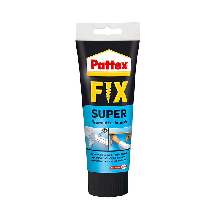 Pattex Fix Super PL50 univerzální montážní lepidlo, bílé, tuba 250 g
