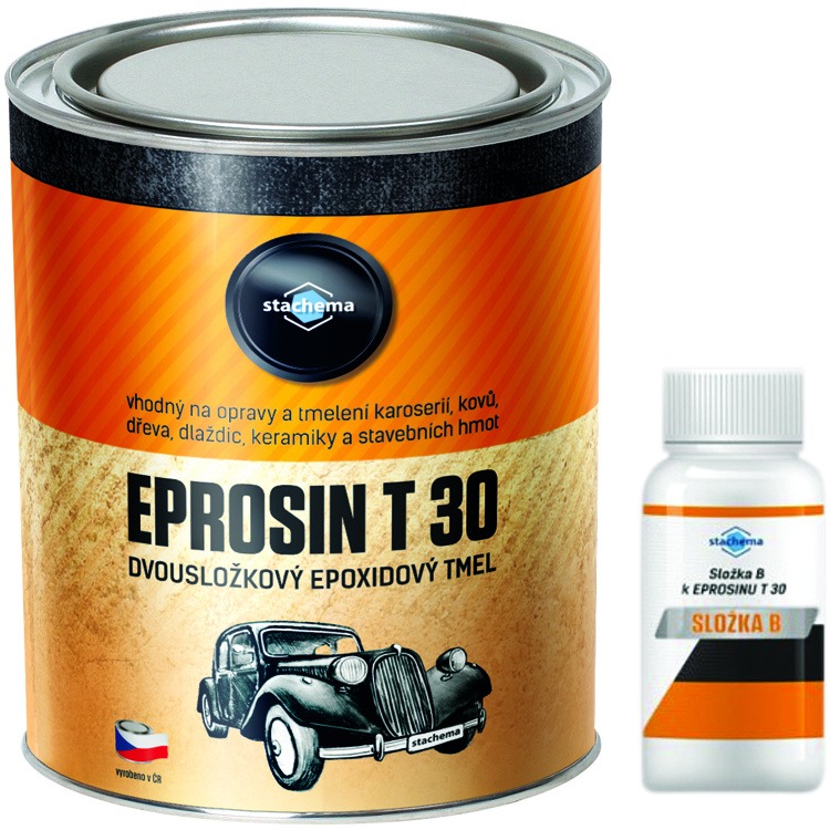 Stachema Eprosin T-30 epoxidový tmel na opravy karoserií + tvrdidlo, 400 g