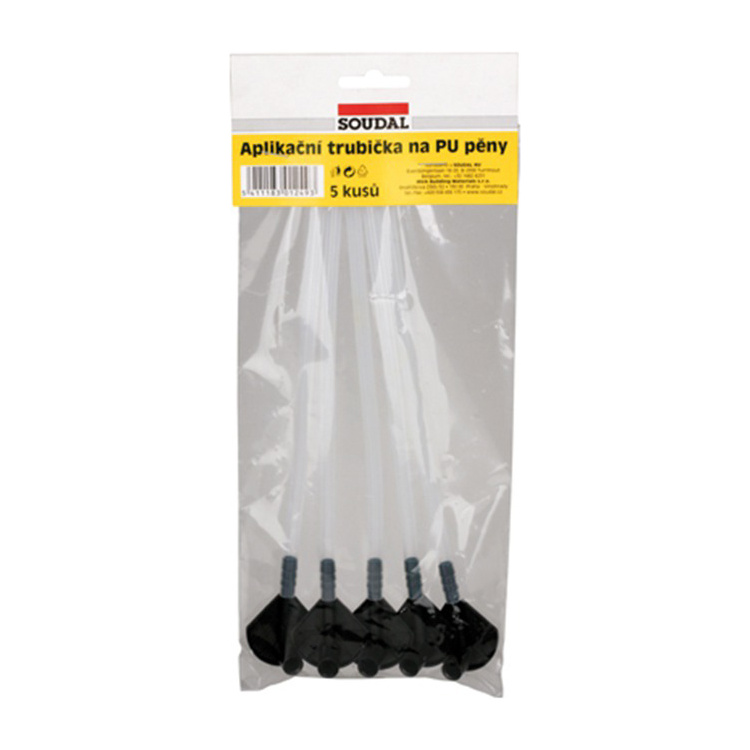 Soudal náhradní aplikační trubičky k montážním pěnám, 5 ks