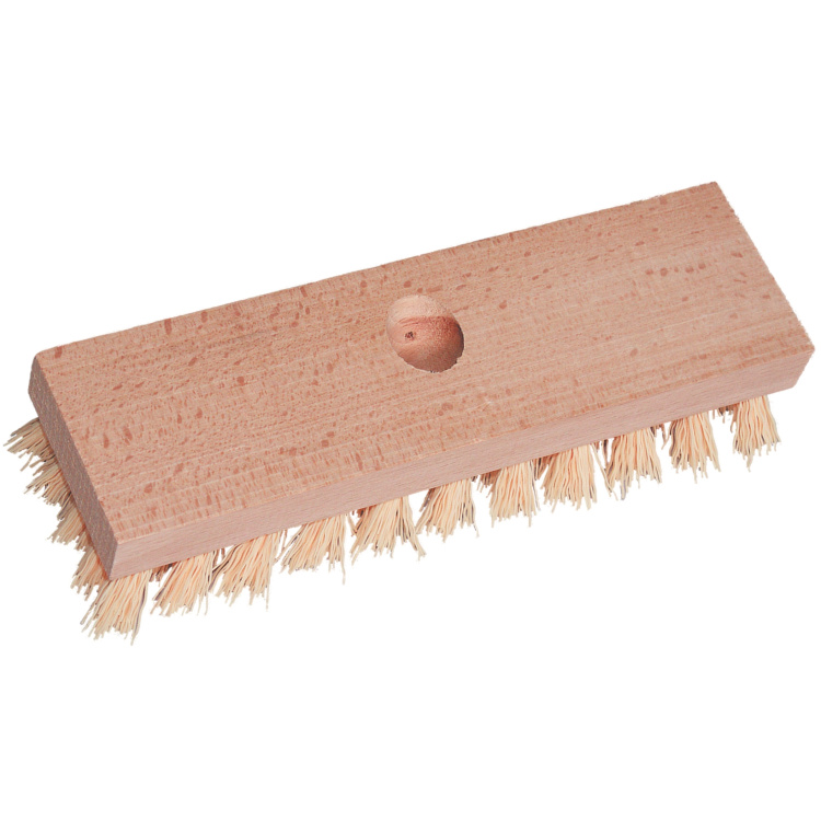 Spokar 4224 podlahový kartáč na hůl, dřevěný