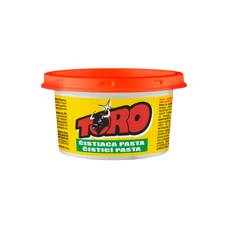 Tatrachema Toro čisticí pasta, na neleštěné hliníkové a smaltované nádobí, 200 g