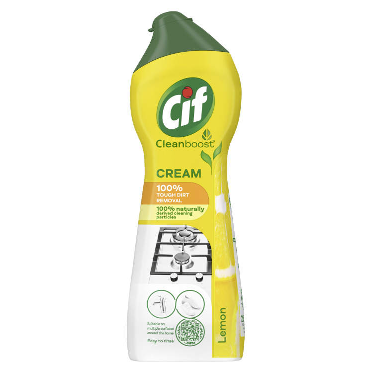 Cif krém Lemon tekutý písek, 250 ml