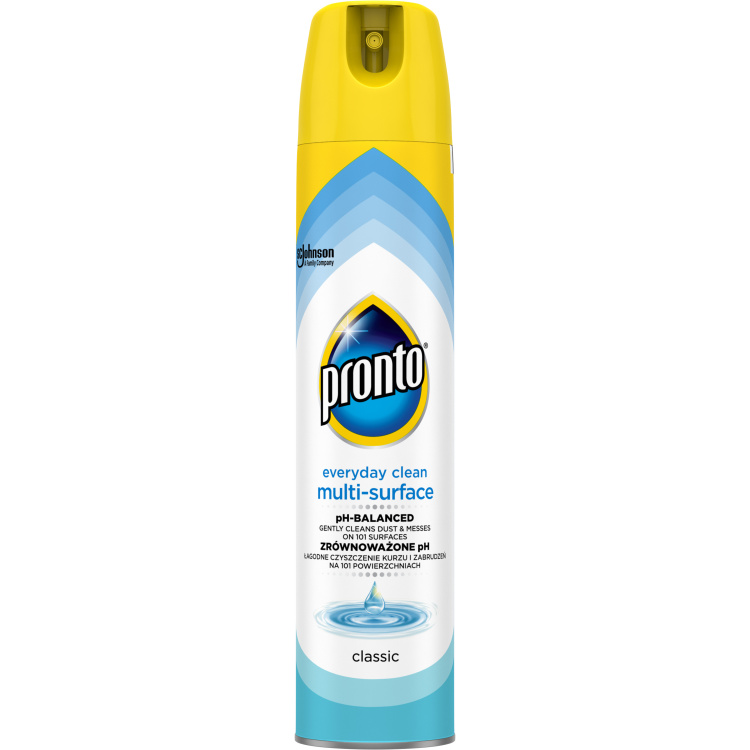 Pronto Multi Surface Original multifunkční leštěnka proti prachu, 250 ml