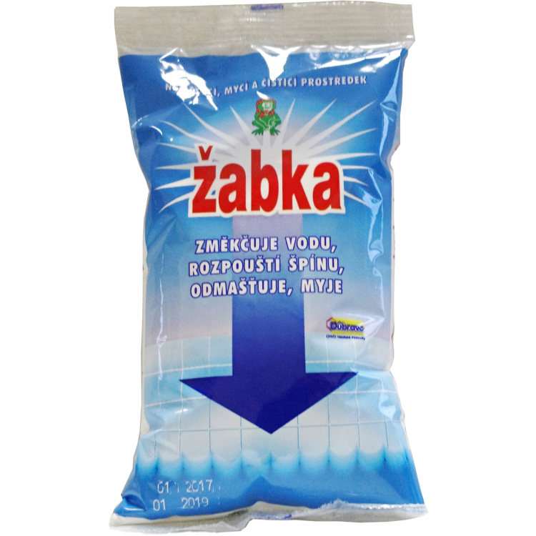 Důbrava Žabka mycí a čistící prostředek, změkčuje vodu, 400 g