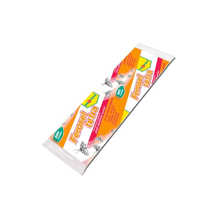 Feroset Tetra lepový pás na potravinářské moly, 20 x 6 cm
