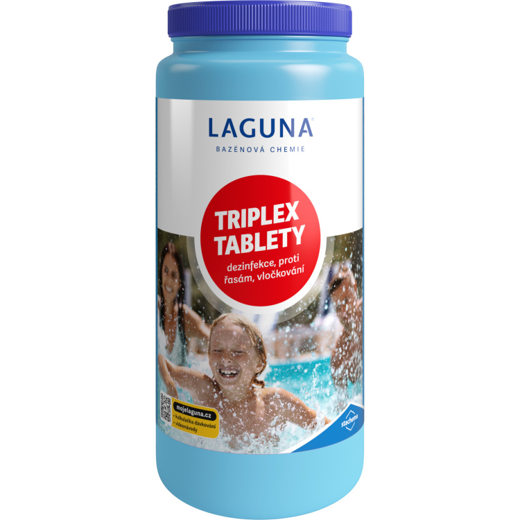 Laguna Triplex tablety 3v1 dezinfekce vločkování a proti řasám, 1 kg