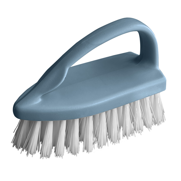 Spokar kartáč šatový, žehlička malá, plastové těleso, syntetická vlákna