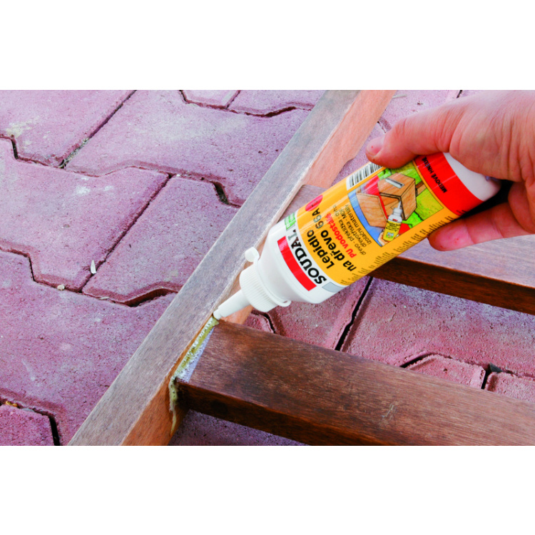 Soudal 66A polyuretanové lepidlo na dřevo, 250 g