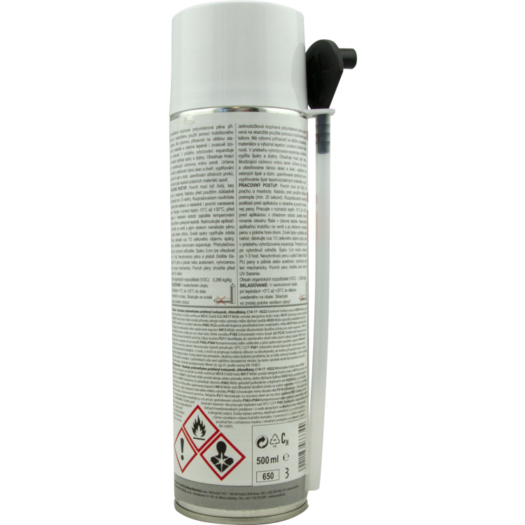 Profil montážní pěna, trubičková, 500 ml