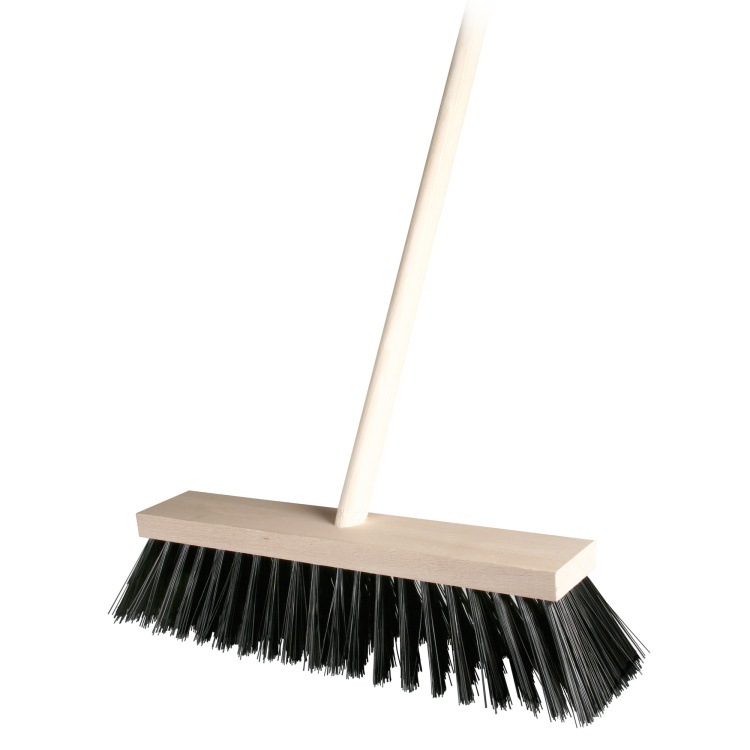 Spokar silniční kartáč s holí 140 cm, šířka 40 cm, syntetická vlákna