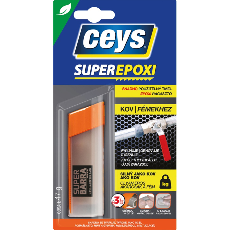 Ceys Super Epoxi Kov epoxidový tmel na kov, 47 g
