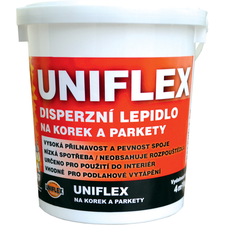 Uniflex V7510 disperzní lepidlo na korek a parkety, 1 kg