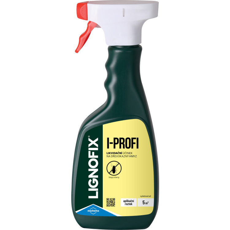 Lignofix I-profi aplikační likvidace dřevokazného hmyzu, 500 ml
