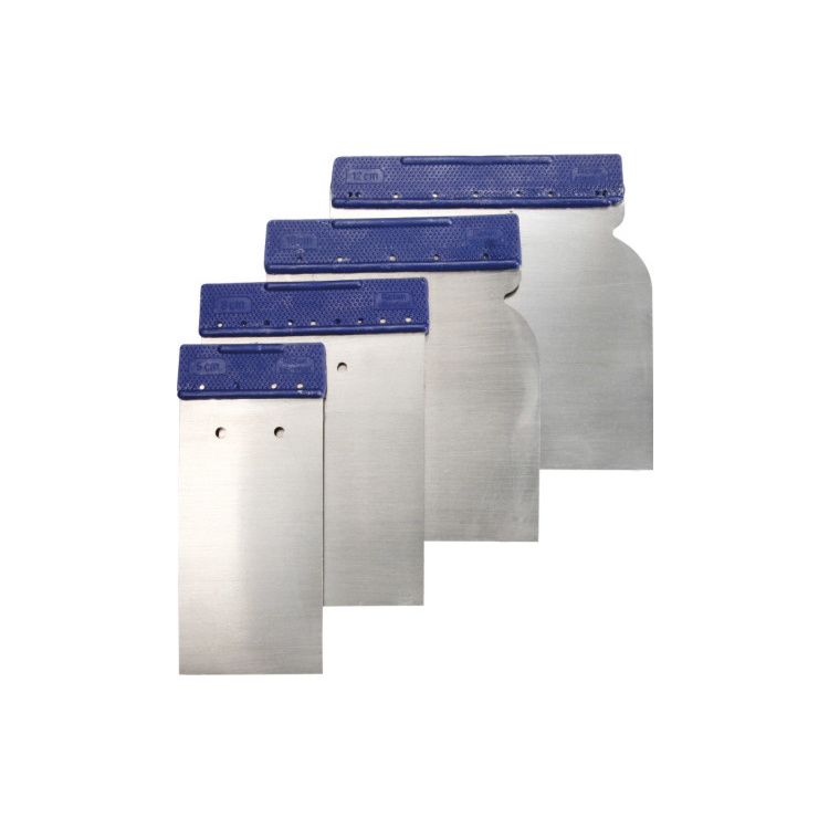 Spokar sada tmelících stěrek, 5 - 8 - 10 - 12 cm, 4 kusy