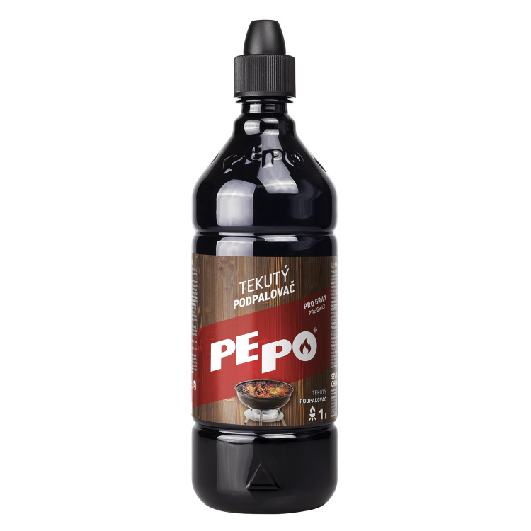 PE-PO tekutý podpalovač, 1 l