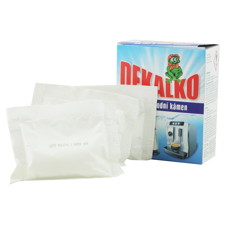 Důbrava Dekalko práškový přípravek na rez a vodní kámen, 3 sáčky, 150 g