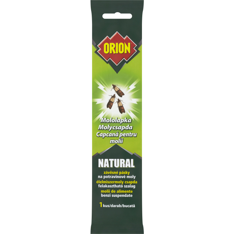 Orion Natural Mololapka závěsné pásky na potravinové moly 1 ks