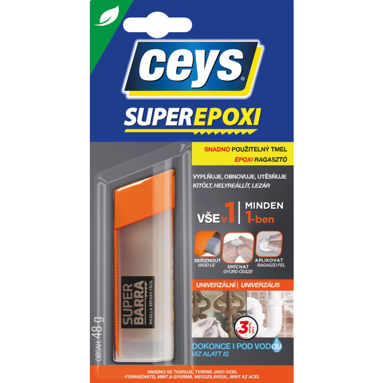 Ceys Super Epoxi univerzální epoxidový tmel, 48 g