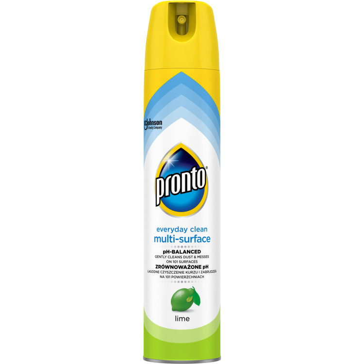 Pronto 5v1 Multifunkční Anti-Dust Limetka sprej proti prachu, 250 ml