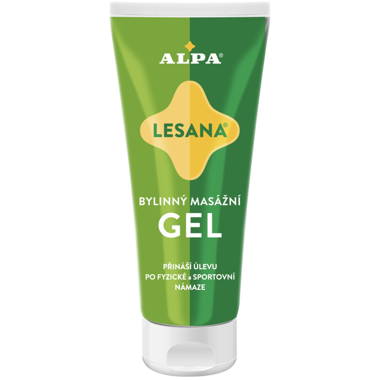 Alpa Lesana bylinný masážní gel, 100 ml